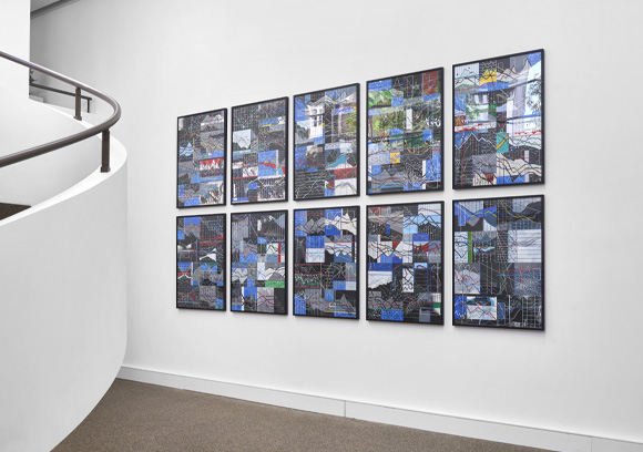 Before the Storm Exhibition view from The Point of No Return, Wilde Gallery,  Basel